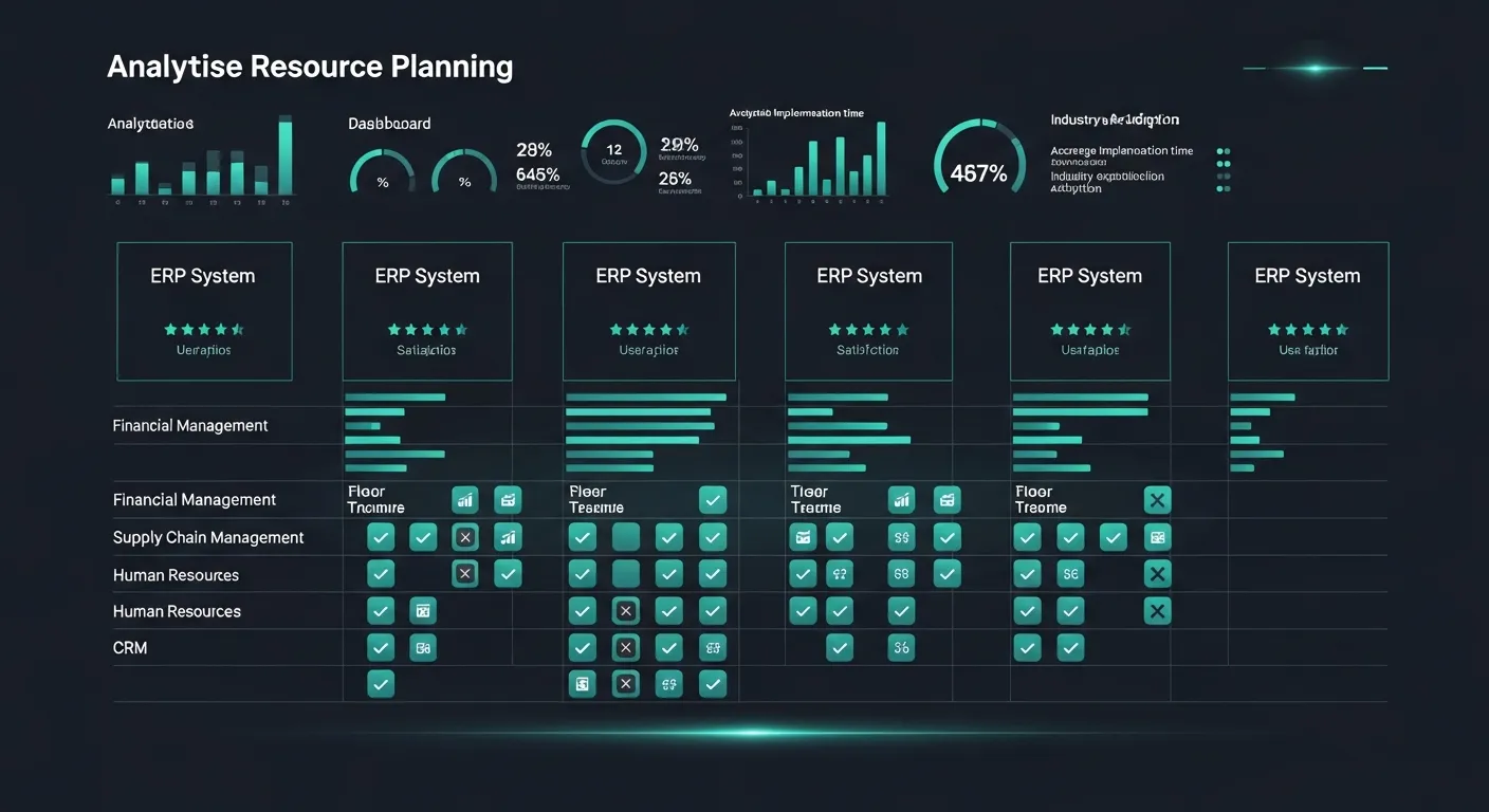 ERP Comparison Chart: Compare, Analyze, and Choose the Best ERP System