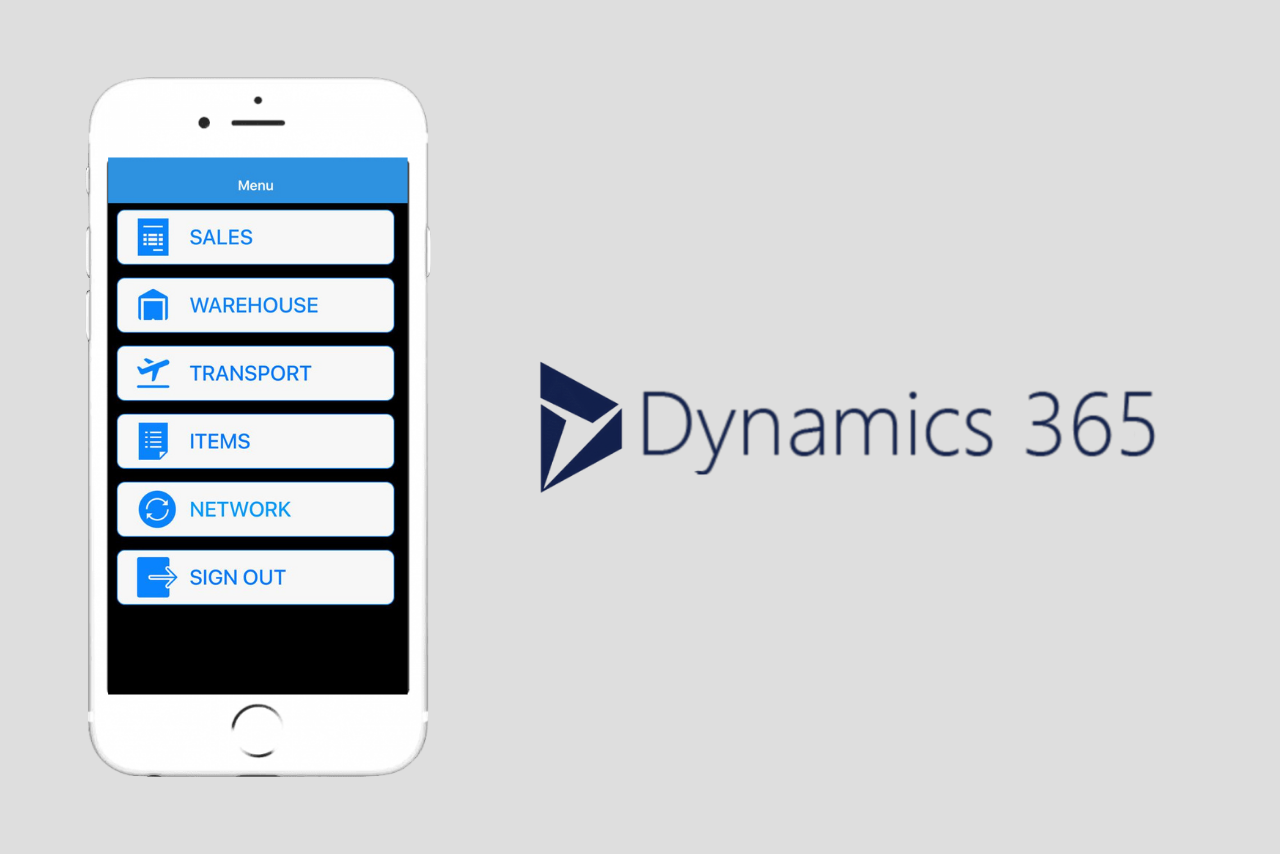 microsoft dynamics 365 mobile app